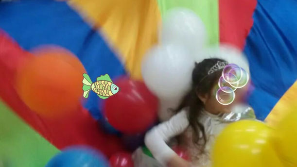 יום הולדת בקונספט בת הים הקטנה